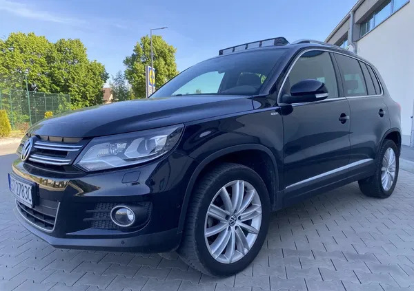 volkswagen tiguan Volkswagen Tiguan cena 53999 przebieg: 163000, rok produkcji 2013 z Rymanów